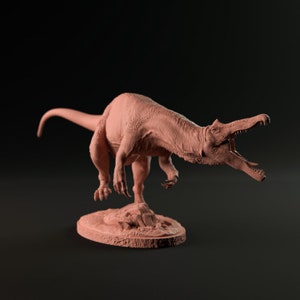 Baryonix corriendo - Miniaturas Dino y Perro