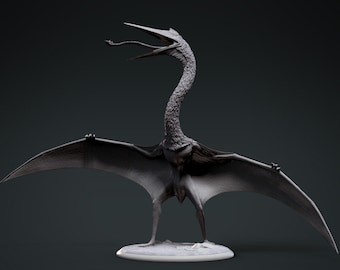 Quetzalcoatlus Wings Out - Clynche Art