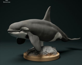 Orca - UNPAINTED - Animal Den Miniatures
