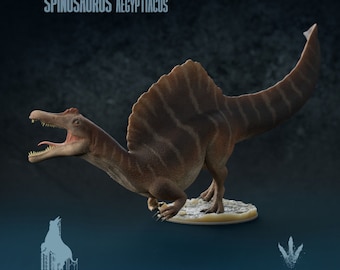 Spinosaurus aegyptiacus  - UNPAINTED - Miniature Museum