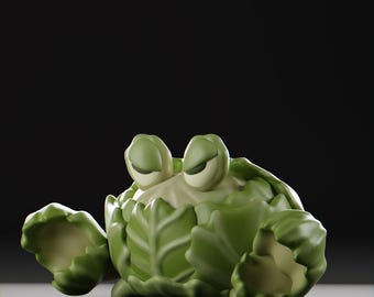 Crabbage - UNPAINTED - Grumpii Art Toy