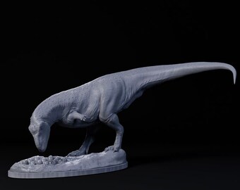 Rajasaurus mother with nest - Dino and Dog Miniatures