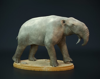 Deinotherium - UNPAINTED - Dino and Dog Miniatures