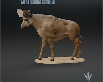 Sivatherium giganteum : The Shiva's Beast - UNPAINTED - Miniature Museum