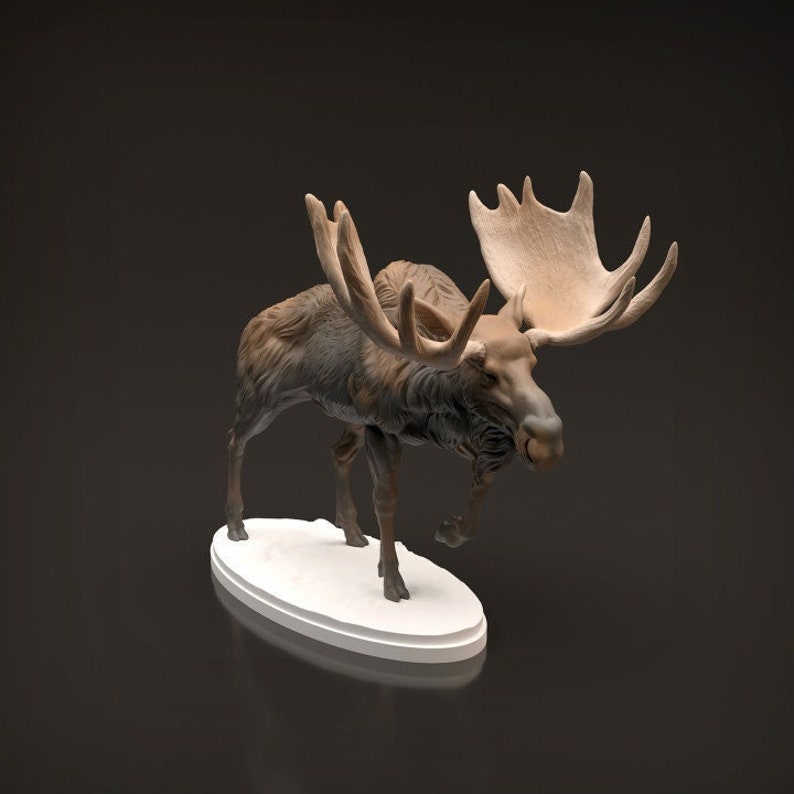 Moose - Animal Den Miniatures