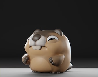 Timbii - UNPAINTED - Grumpii Art Toy