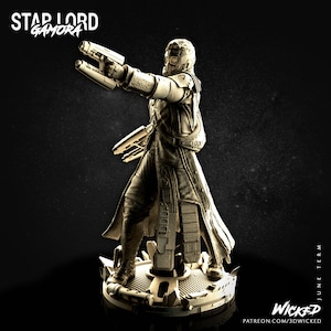 Starlord- UNPAINTED - Wicked 3D Models