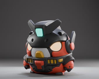 Robo - UNPAINTED - Grumpii Art Toy