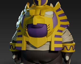 Ra Masked Ancients - Egyptians - UNPAINTED 3D Resin Figure - Doreki Studio