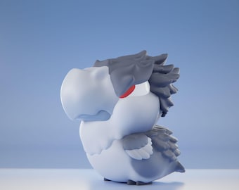 Terrorbeakii - UNPAINTED 3D Resin Figure - Grumpii Art Toy