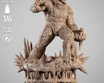 Wampa Sculpture - UNPAINTED FAN ART - Wicked 3D Models