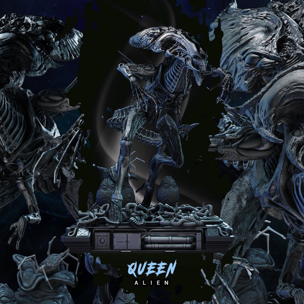 Alien Queen - Méchant Des Modèles 3D