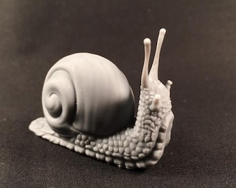 Snail - UNPAINTED - Animals & Creatures Minis