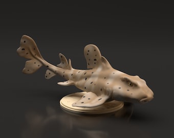 Horn Shark - UNPAINTED - Animal Den Miniatures