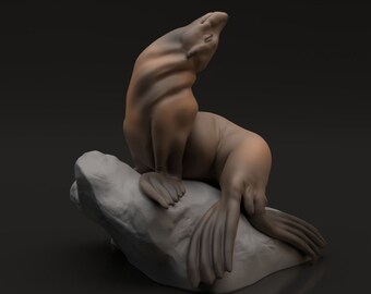 Sea Lion - UNPAINTED - Animal Den Miniatures