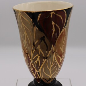 Very Rare Vintage Oldcourt Ware Lustre Vase - Hand Painted