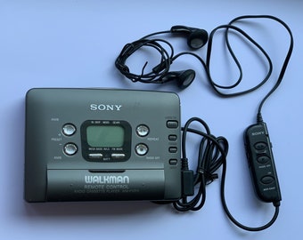 Sony Sports Walkman SRF-M50 FM Stereo Headset Headphone Receiver