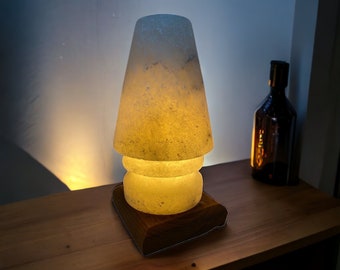 lampshade model rock salt lamp