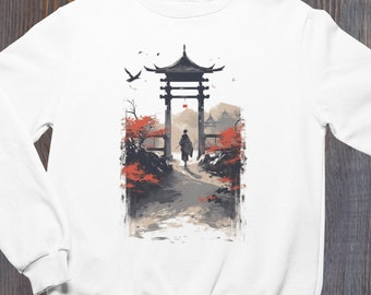 Samurai Warrior Sweatshirt - Conquer Comfort - Japan Style (Made By Gorgo)