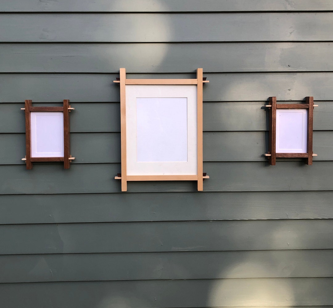 Craftsman Picture Frame Collection 8x10 and 4x6 Package Etsy