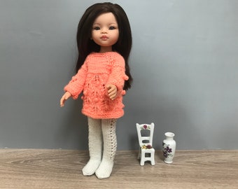 Ensemble de vêtements pour poupée mesurant 32-33 cm (13-14 inch) Paola Reina ou autre