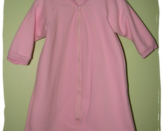 NEW-Fleece-CHOICE-Blanket Sleep Sleeper Sack-4T-5T with sleeves-Custom-40" Long