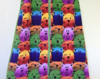 NEW-Fleece-CATS-Blanket Sleep Sleeper Sack-12-24 M-Custom Handmade