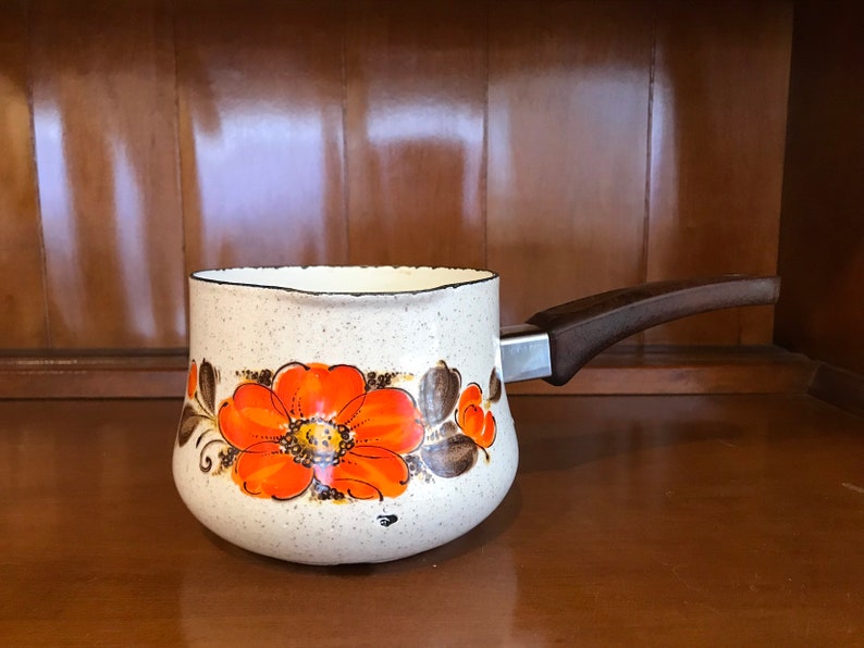 Set of Vintage Enamelware Show Pan Japanese Cookware Etsy