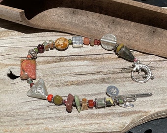 Desert Charm bracelet- Lisa New Design~ Artisan jewelry