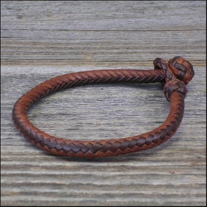 10 Strand Herringbone Braid Leather Bracelet - Etsy
