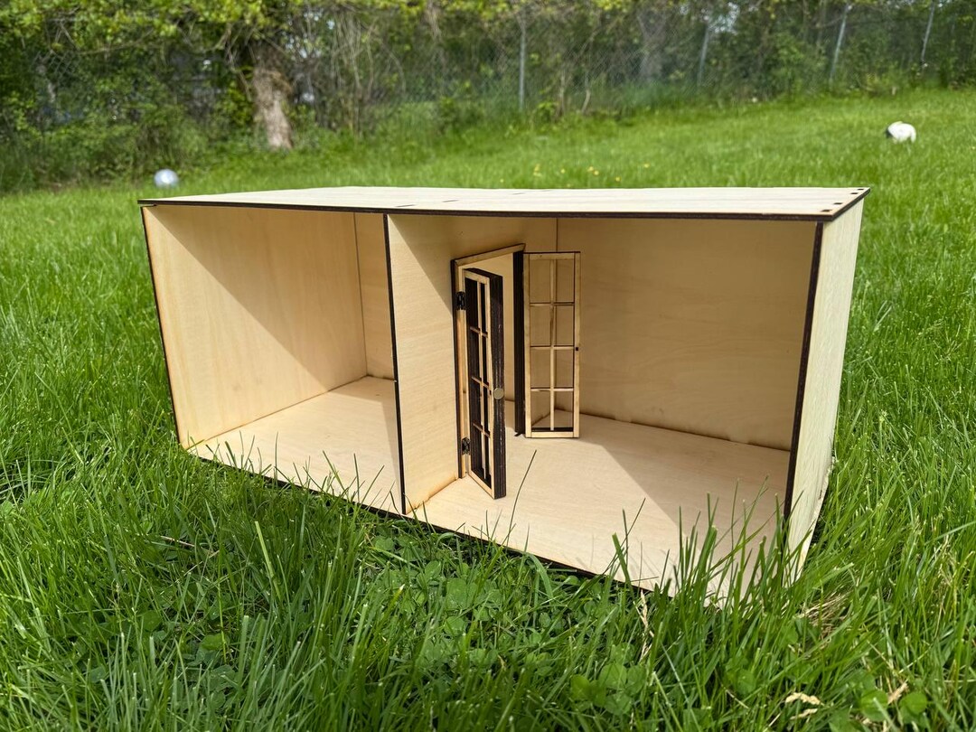 Modular Dollhouse Room Box Kit: 1/6 & 1/12 Scale DIY Miniature - Etsy