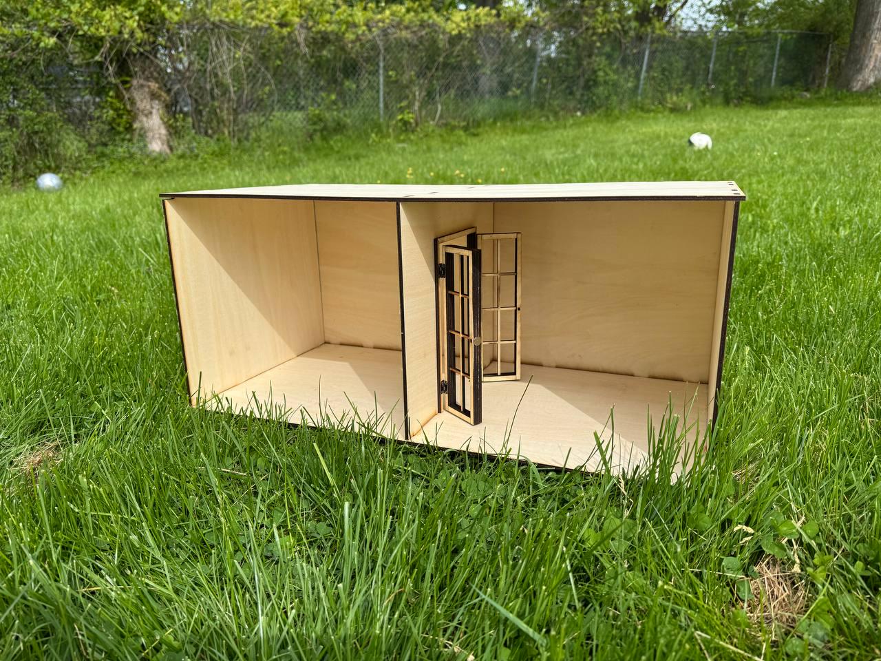Modular Dollhouse Room Box Kit: 1/6 & 1/12 Scale DIY Miniature - Etsy