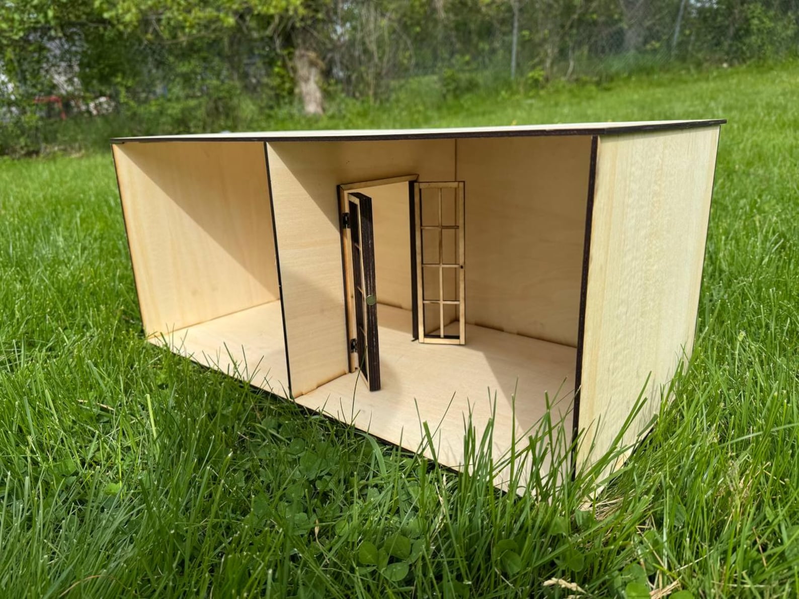 Modular Dollhouse Room Box Kit: 1/6 & 1/12 Scale DIY Miniature - Etsy