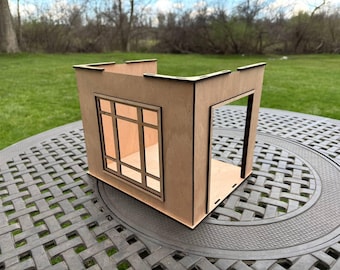 Stackable Dollhouse Room Box | Miniature RoomBox 1:6 1\12