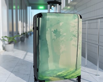 Misty Forest Suitcase