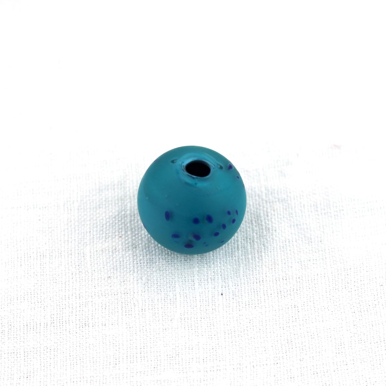 Hand blown glass Lampwork hollow for jewelry or collecting Aja Vaz