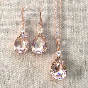 Swarovski earrings store and necklace