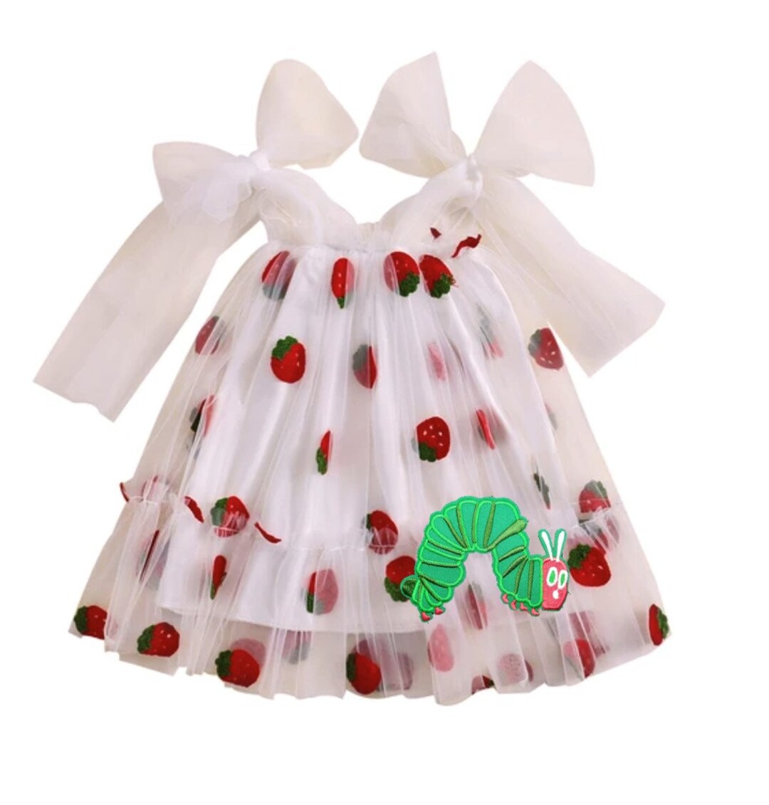 The Very Hungry Caterpillar Dress Smash Cake First Birthday Clothes ...