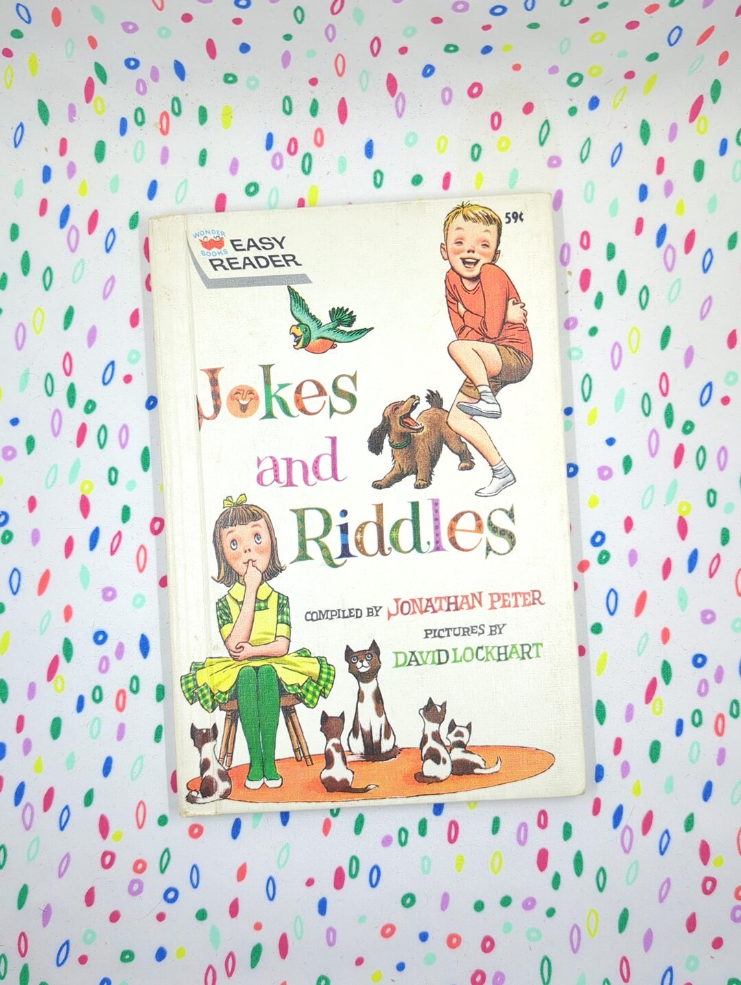 Jonathon David Riddle Jokes and Riddles - Jonathan Peter - David Lockhart - Hardcover - Etsy