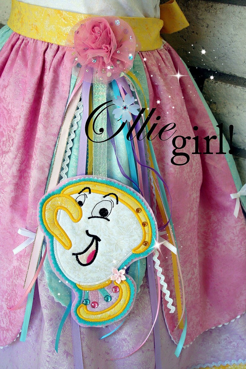 Chip the Teacup Beauty and the Beast Inspired Dress by Etsy