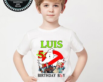 Ghostbusters 2016 Custom Personalize Birthday Party Favor Gift T-Shirt Ghostbusters 2016 Custom Personalize Birthday Party Favor Gift T-Shirt