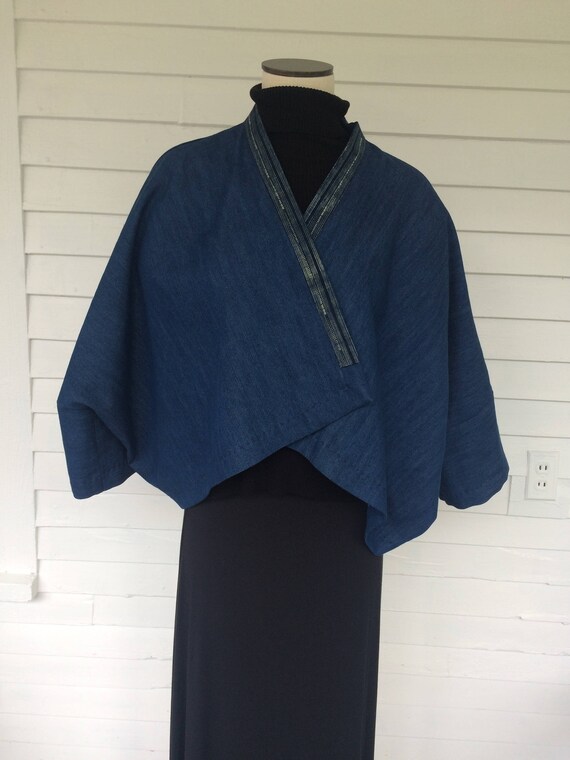 denim kimono jacket