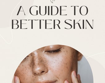 No Nonsense - A Guide to Better Skin, Healthy Skin Guide, Fix your skin, Skincare 101, Skincare Guide, Skin Bible, Acne Guide, Skincare