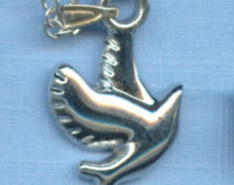 Holy Spirit Dove Pendant/Charm with Chain - Wholesale Cost