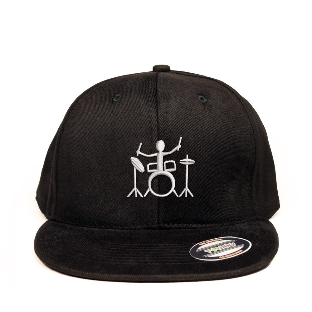 DRUMMER DOODLE Embroidered Trucker Hat - Etsy