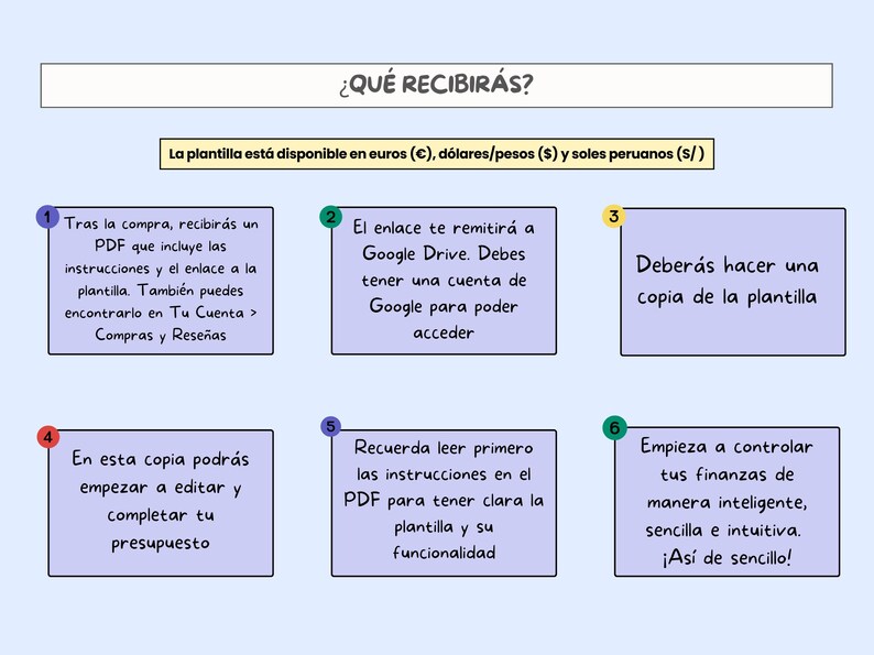 Digital Income and Expense Planner for Couples in Spanish - Monthly Personal Budget Template, Google Sheets image 11