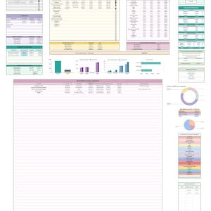 Digital Income and Expense Planner for Couples in Spanish - Monthly Personal Budget Template, Google Sheets image 2