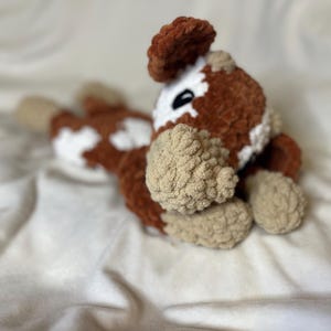 Cow Mini Baby Snuggler Plush Ready to ship
