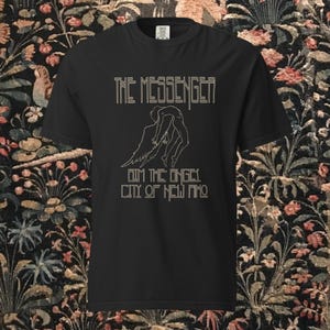 Aim The Messenger Zeppelin Comfort Colors Tee Shirt // Bookish // Gideon The Ninth // Harrow The Ninth // Nona The Ninth // The Locked Tomb