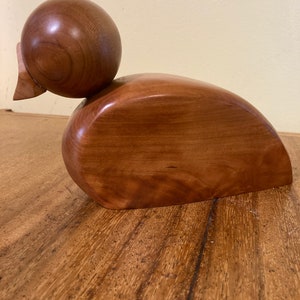 American Coot No.1 Wooden Duck Sculpture image 4